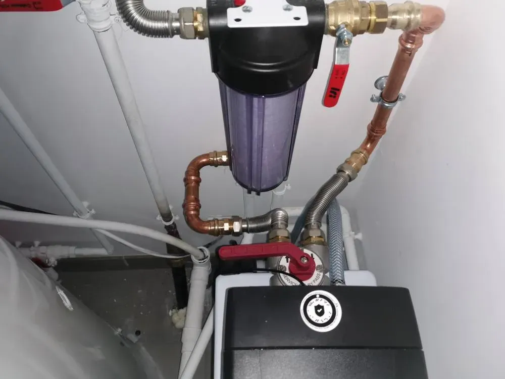 Traitement de l'eau près de Semoy